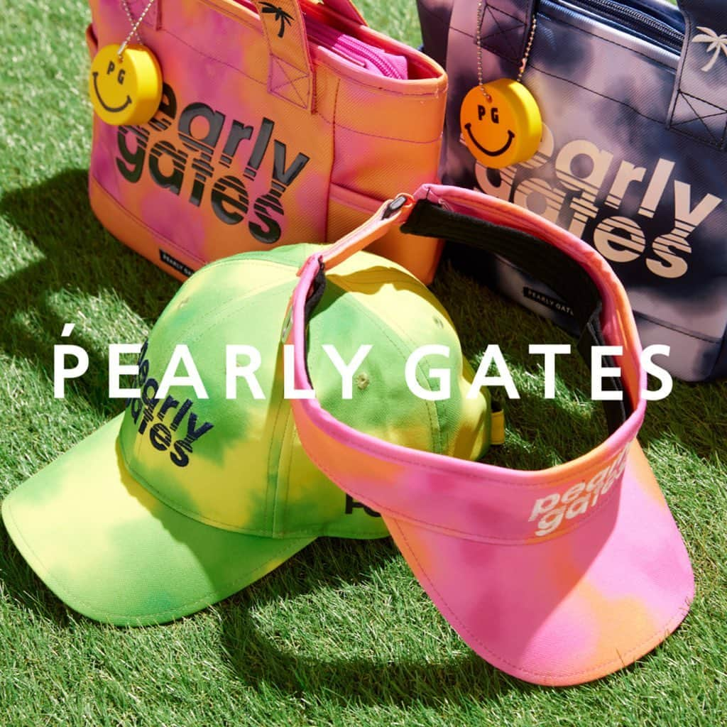 パーリーゲイツさんのインスタグラム写真 - (パーリーゲイツInstagram)「Tie-dye color looks best on turf.  #pearlygates#summer#accesories#golf#golffashion#golfstyleパーリーゲイツ#ゴルフ#ゴルフウェア#ゴルフファッション#ゴルフ女子#ゴルフ男子」6月24日 12時33分 - pearlygates_official