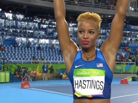 ナターシャ・ヘイスティングスさんのインスタグラム写真 - (ナターシャ・ヘイスティングスInstagram)「Once an Olympian, forever an Olympian  💙💛🖤💚❤️ #HappyOlympicDay  ***** #NatashaHastings #400MDiva #MentalHealth #TeamUSA #OlympicDay #Olympian」6月24日 5時54分 - natashahastings