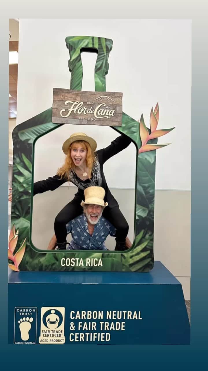ボニー・モーガンのインスタグラム：「Celebrating Father’s Day in Costa Rica with my favorite adventure buddy, partner in crime, and best dad ever @the_gary_morgan ! Happy Father’s Day, Dad! Here’s to the continuing Adventures Of Bon & Dad! Pura Vida!! #adventuresofbonanddad #happyfathersday #bestbuddies #costarica #shenanigans #nosara #lafortuna #baldihotsprings #atvs #waterfall #adventure #bestdadever #hangingbridges #arenalvolcano #theflyingmorgans #bendybonnie #puravida」