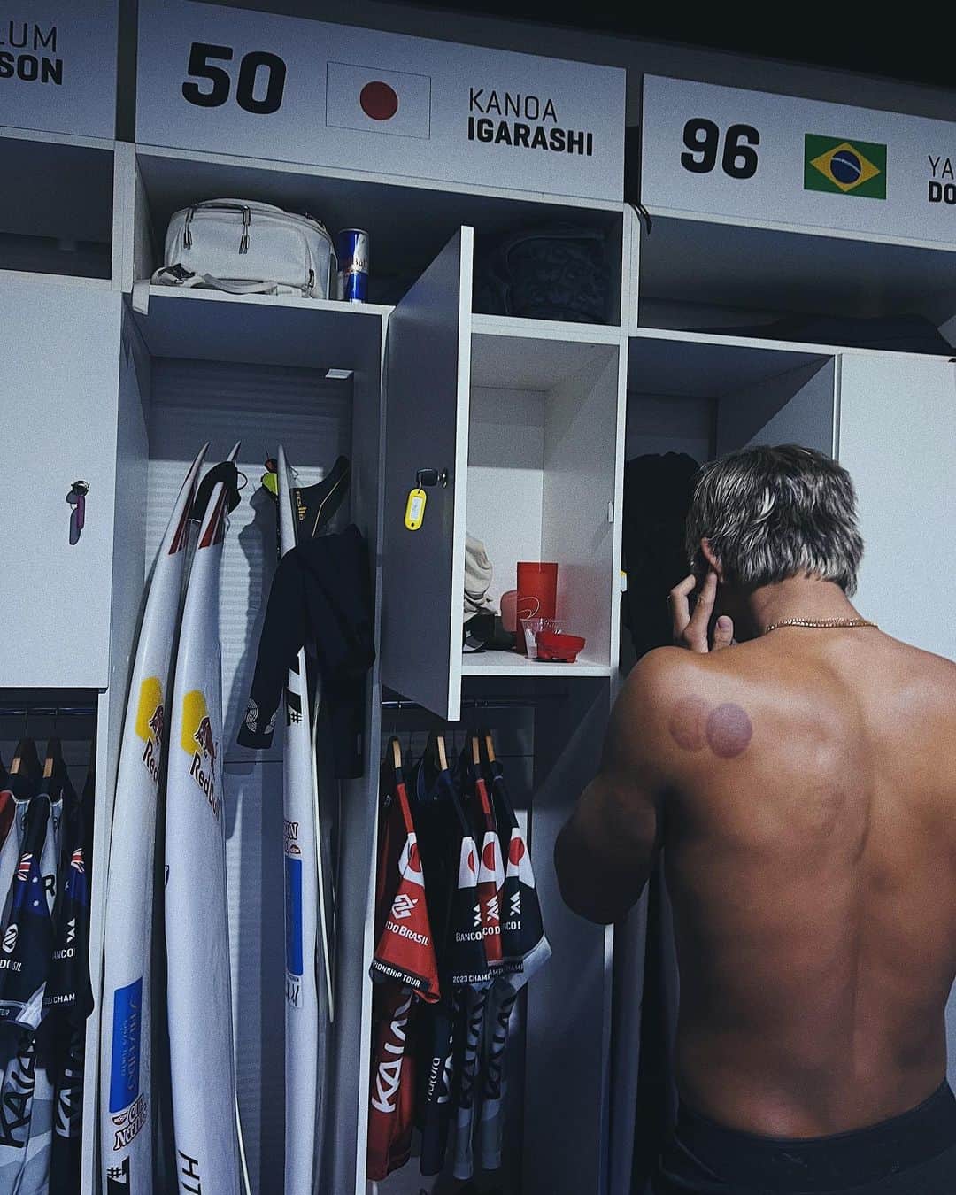 五十嵐カノアのインスタグラム：「round 2 tomorrow 🥷 amanhã tem mais.」