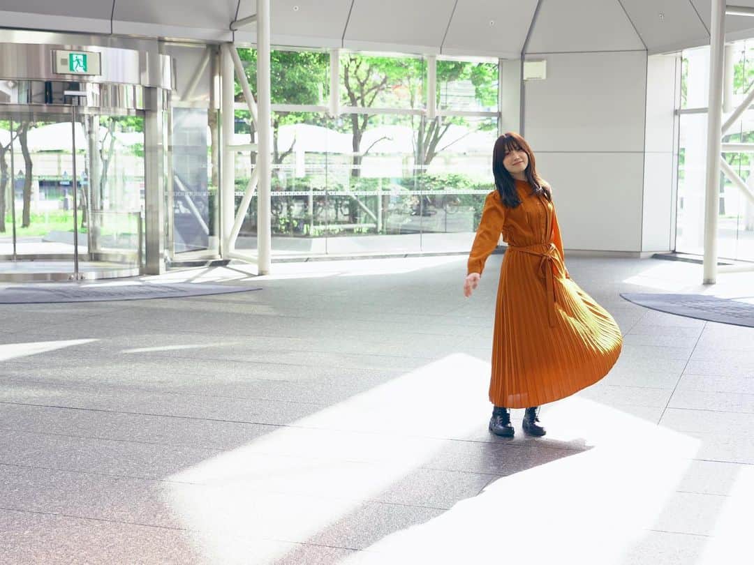 のインスタグラム：「ふわりと  model: @tsutchama」