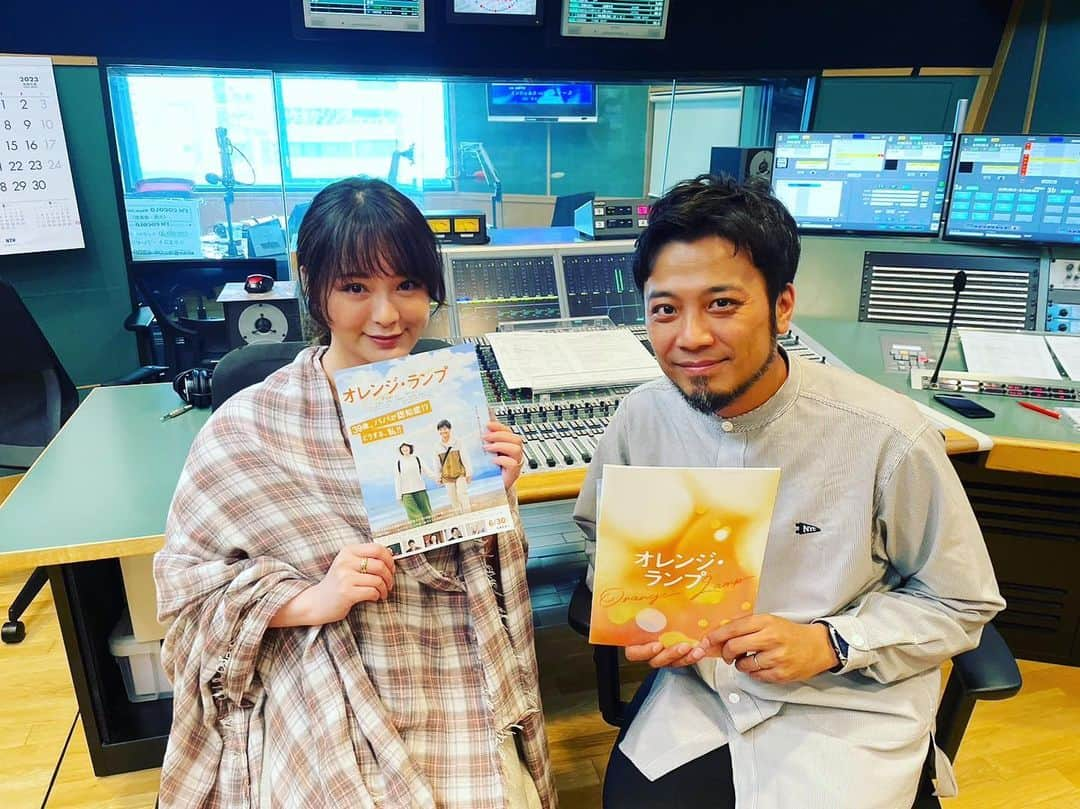 光永亮太さんのインスタグラム写真 - (光永亮太Instagram)「FM COCOLO「MOVE ON SATURDAY」。 貫地谷しほりさんゲストでした。  とっても気さくで素敵な方でしたよ♪  あまりの優しい世界に光永も5回は泣いた貫地谷さん主演の映画「オレンジ・ランプ」は6/30（金）公開です。  皆さん、是非ご覧下さい！！  #オレンジランプ #貫地谷しほり さん」6月24日 10時46分 - mitsunagaryota