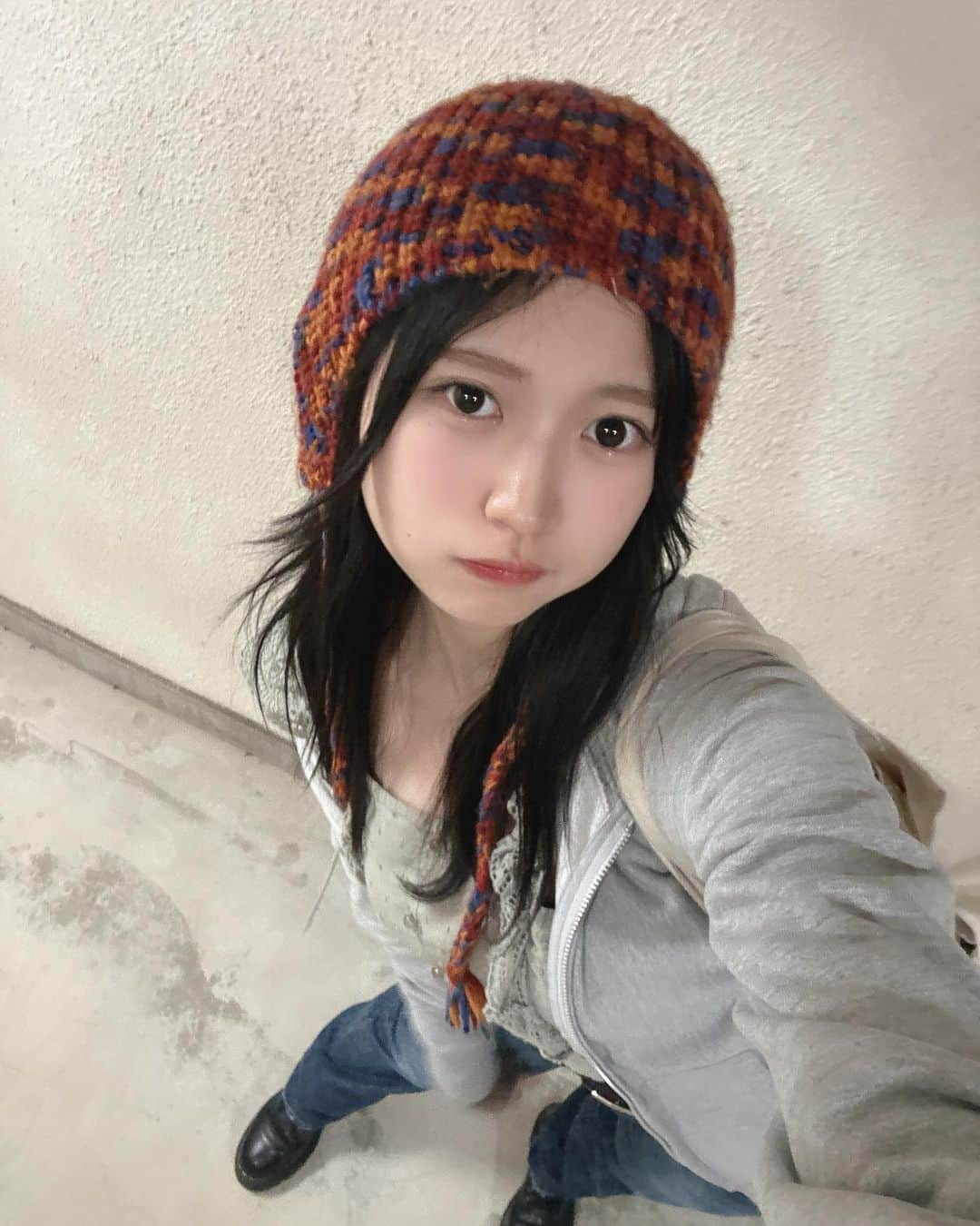 石原さきのインスタグラム：「おはよ〜  #jk#jkブランド#アイドル#07#石原さき」