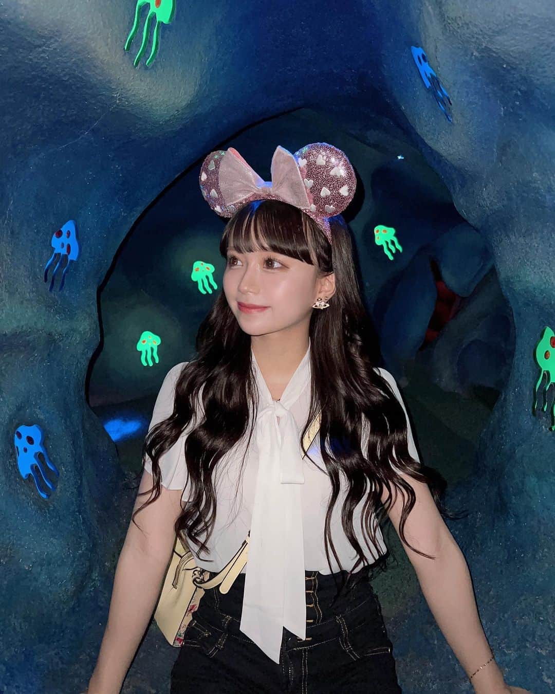 しみずくるみさんのインスタグラム写真 - (しみずくるみInstagram)「最近シー派🎶 #ディズニー #ディズニーシー」6月24日 20時59分 - __s.k0328