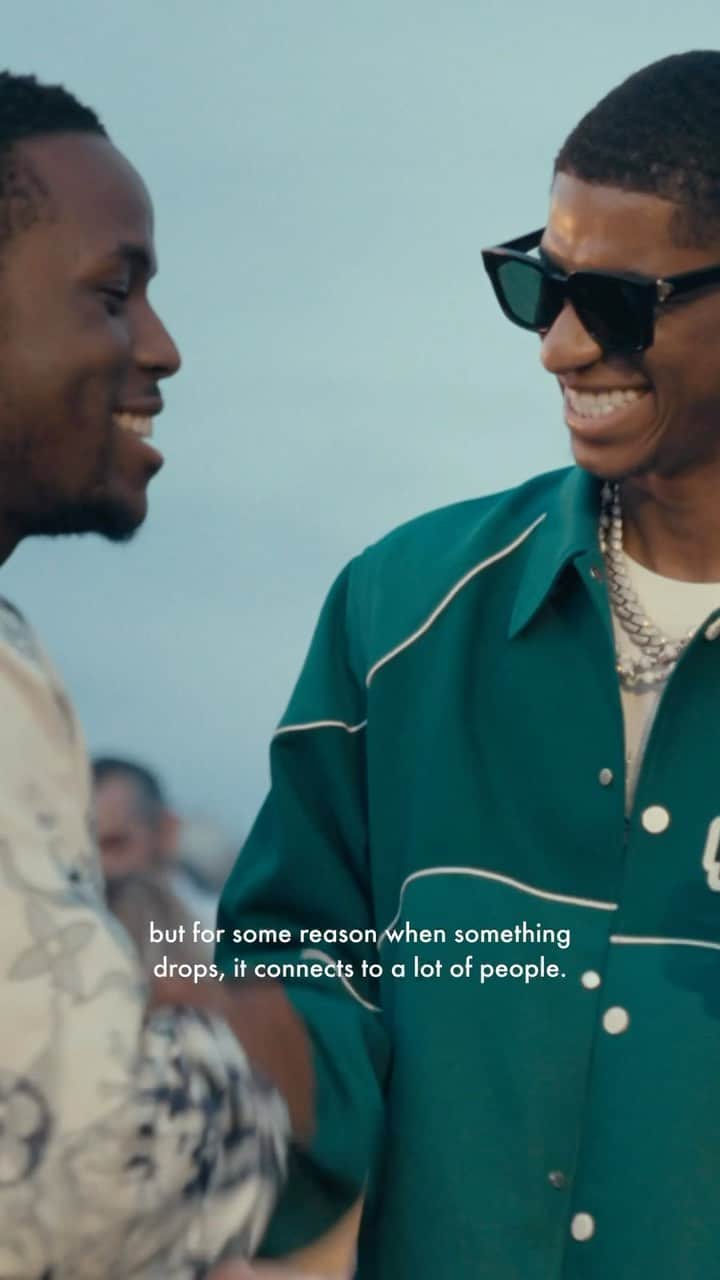 のインスタグラム：「Men’s Spring-Summer 2024 Show. Join Marcus Rashford as he attends Pharrell Williams’ debut presentation on the iconic Pont Neuf Bridge in Paris.   #LVMenSS24 #LouisVuitton #PharrellWilliams #MarcusRashford」