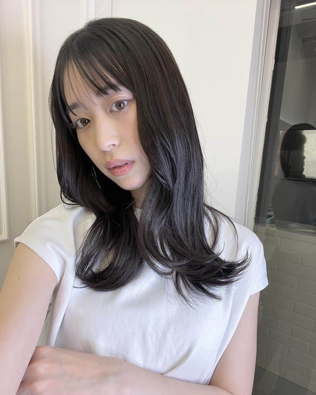 のインスタグラム：「やりたいことをやる やりとげる　自分の可能性を自分で狭めない  @riholog1001 エクステつけてかわいくしてもらた👸🏻」