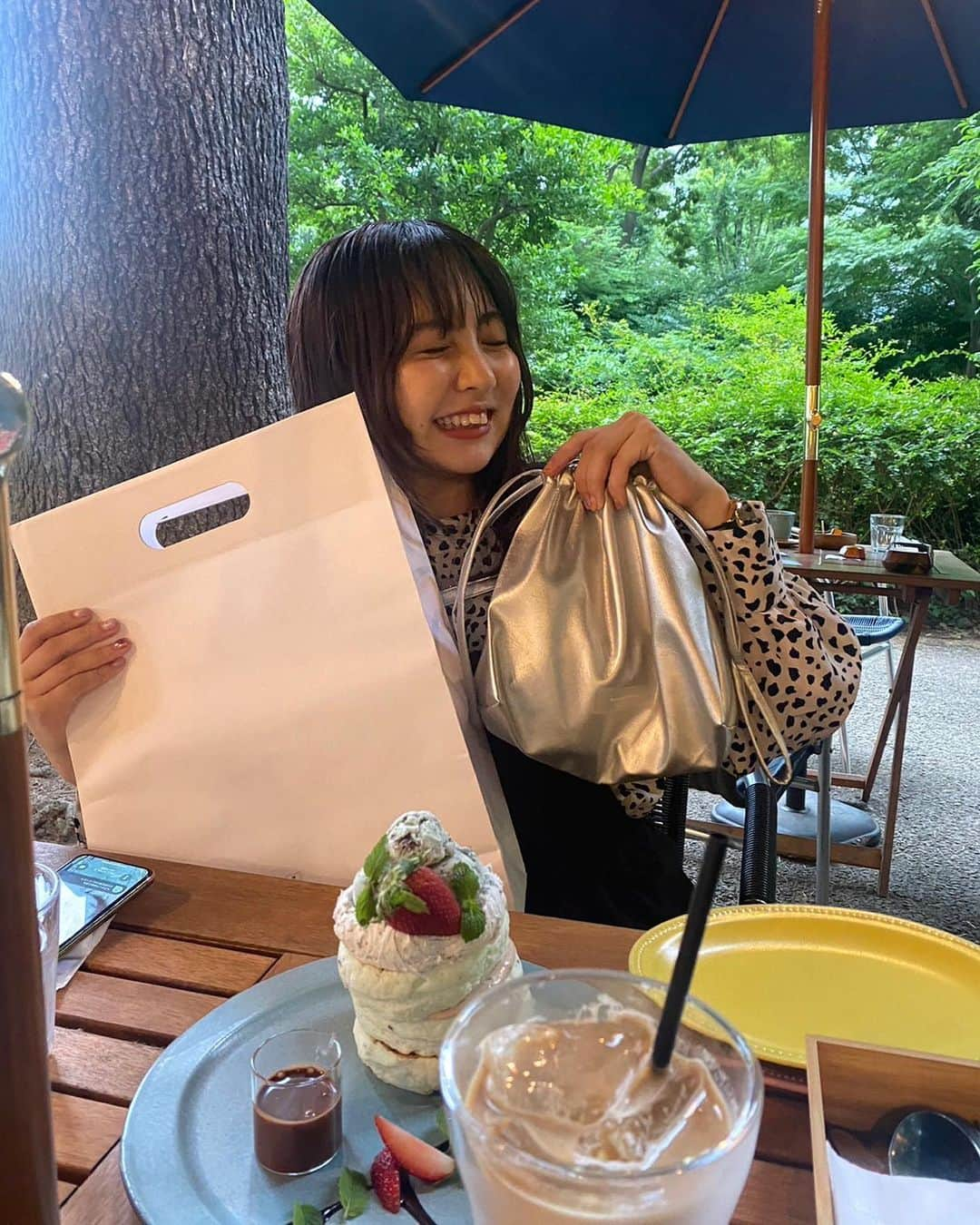 村田えれなのインスタグラム：「えっとぉえっとぉ、終始ご満悦でした🙋‍♀️ まこちゃんありがとうございます♡ 沢山をありがとうございます♡」