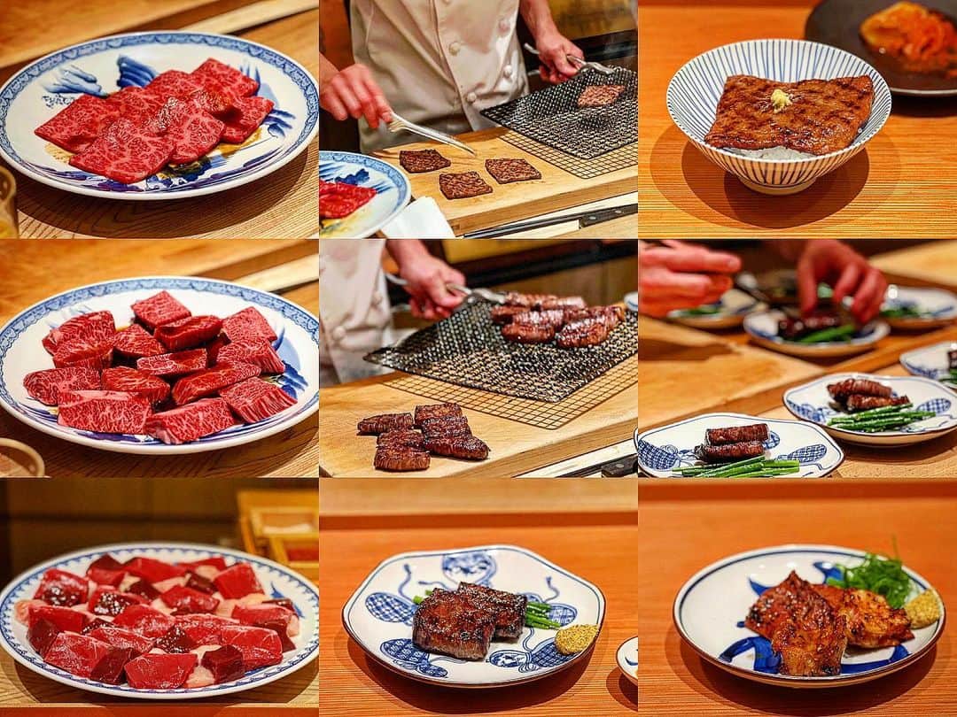 能美黎子さんのインスタグラム写真 - (能美黎子Instagram)「・ 最高峰和牛を”焼き肉割烹“という 新スタイルでいただける 「雪月花　@setsugekka__ginza 」  昨年の夏にお伺いをしてからの再訪。  目の前で焼いて下さるので、 見て楽しめるライブ感を味わえる カウンター席が◎  どのお肉も本当に美味しくて、 とろけるように胃袋に入っていきます。  色んな部位をいただけるから、 飽きることなく食せるのがよい。  いただいたコース内容 ・神戸牛のコンソメスープ ・神戸牛タルタルキャビア ・但馬牛タン広島レモン ・ヒレ ・サーロインすき焼き ・うちもも ・ねぎま ・ミスジ ・ハネシタ ・名物　冷麺 ・ハラミ ・ミックスホルモン  個人的に、 名物の冷麺がとっても好き。 さっぱりしていて、 もう少し食べたいと思わせる逸品。  サーロインのすき焼きもやっぱり好き。  そして、何よりボリューム満点。 胃袋を空かせてからお伺いするのが吉。  またお伺いさせていただきます。  --------------------  雪月花　@setsugekka__ginza   東京都中央区銀座6-4-3 GICROS GINZA GEMS 9F 03-3289-0029 営業時間　17：00〜23：00 定休日	日曜日  お任せコース　27500円（税込）  --------------------  #雪月花銀座 #雪月花 #銀座ディナー #銀座グルメ #食べログ百名店 #食べログ高評価 #美味しいお店 #お肉が美味しいお店 #最高峰和牛 #カウンター席のみ #東京グルメ #落ち着いたお店 #日本の美食」6月24日 21時55分 - reikonohmi