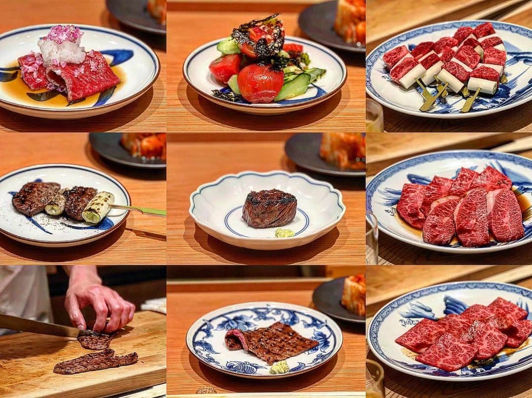 能美黎子さんのインスタグラム写真 - (能美黎子Instagram)「・ 最高峰和牛を”焼き肉割烹“という 新スタイルでいただける 「雪月花　@setsugekka__ginza 」  昨年の夏にお伺いをしてからの再訪。  目の前で焼いて下さるので、 見て楽しめるライブ感を味わえる カウンター席が◎  どのお肉も本当に美味しくて、 とろけるように胃袋に入っていきます。  色んな部位をいただけるから、 飽きることなく食せるのがよい。  いただいたコース内容 ・神戸牛のコンソメスープ ・神戸牛タルタルキャビア ・但馬牛タン広島レモン ・ヒレ ・サーロインすき焼き ・うちもも ・ねぎま ・ミスジ ・ハネシタ ・名物　冷麺 ・ハラミ ・ミックスホルモン  個人的に、 名物の冷麺がとっても好き。 さっぱりしていて、 もう少し食べたいと思わせる逸品。  サーロインのすき焼きもやっぱり好き。  そして、何よりボリューム満点。 胃袋を空かせてからお伺いするのが吉。  またお伺いさせていただきます。  --------------------  雪月花　@setsugekka__ginza   東京都中央区銀座6-4-3 GICROS GINZA GEMS 9F 03-3289-0029 営業時間　17：00〜23：00 定休日	日曜日  お任せコース　27500円（税込）  --------------------  #雪月花銀座 #雪月花 #銀座ディナー #銀座グルメ #食べログ百名店 #食べログ高評価 #美味しいお店 #お肉が美味しいお店 #最高峰和牛 #カウンター席のみ #東京グルメ #落ち着いたお店 #日本の美食」6月24日 21時55分 - reikonohmi