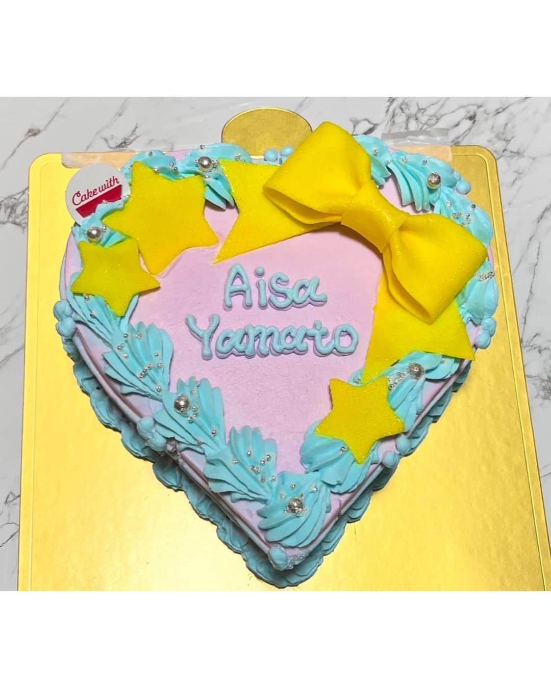 須藤大和さんのインスタグラム写真 - (須藤大和Instagram)「あいちゃんと七夕のケーキをオリジナルで作りました！めちゃおいしかったです！ やまあいケーキ注文してみてね！」6月24日 14時02分 - yamat_o828