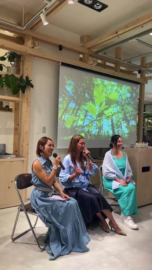 のインスタグラム：「WELL-BEING LIFE  -Heal Yourself -  阪急うめだ本店 8階GREEN AGE  トークライブ 《私たちの心と身体のセルフヒーリング》」