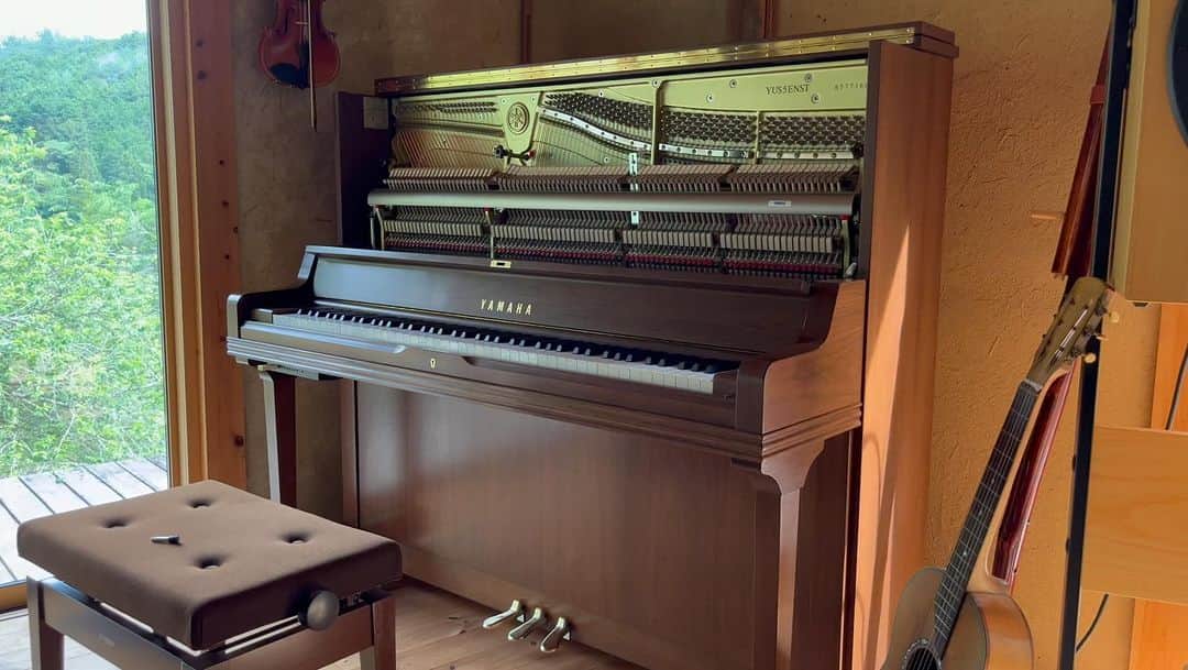 高木正勝のインスタグラム：「Testing #disklavier」