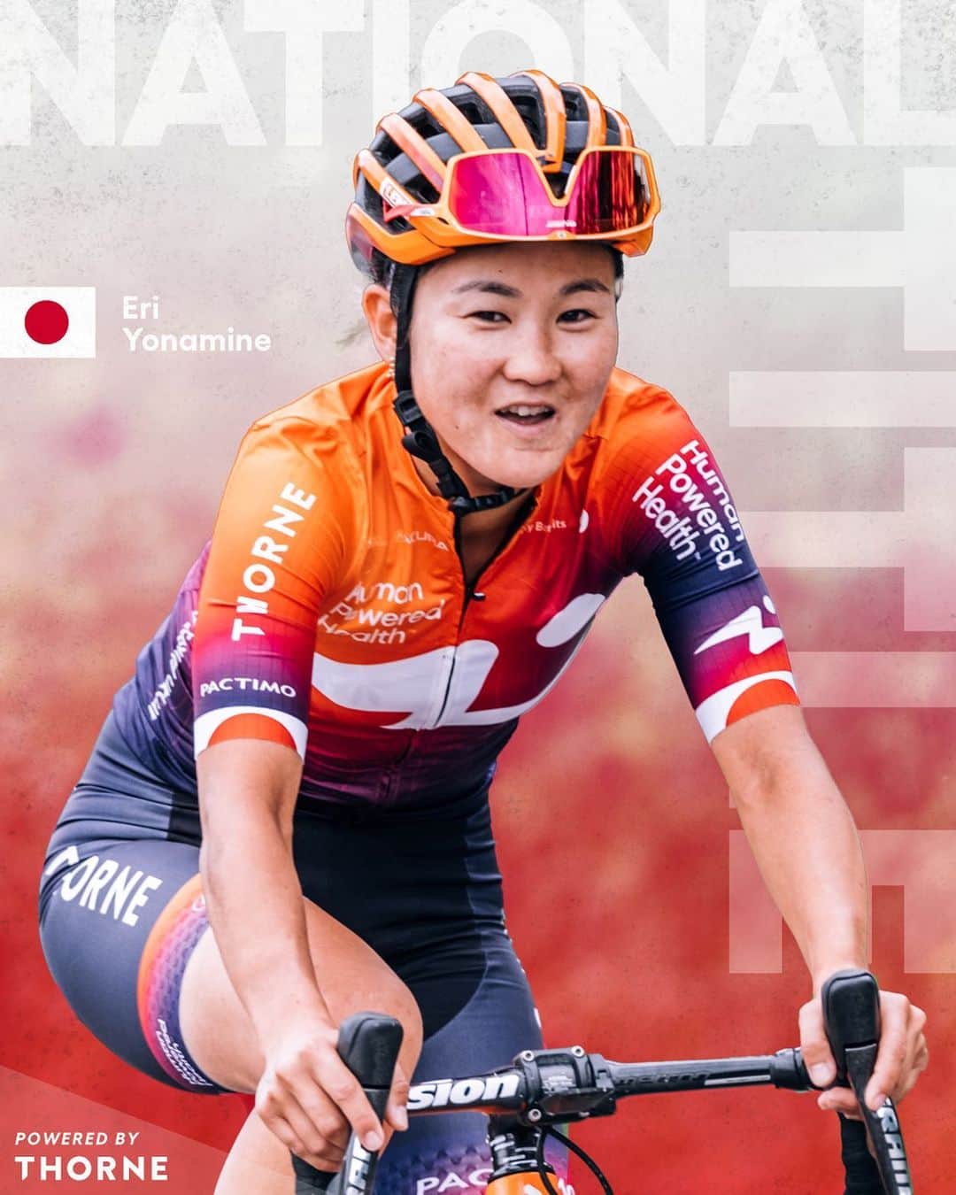 與那嶺恵理のインスタグラム：「🇯🇵 Title number 12 🏆   @eriyonamine wins the Japanese national road championship, cementing her legendary status ⚡️   #RoadNats #Japan」