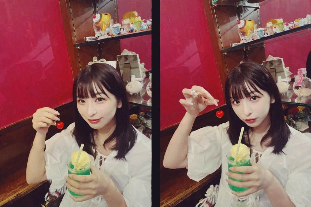 のインスタグラム：「きみには求めない🍒🍈」