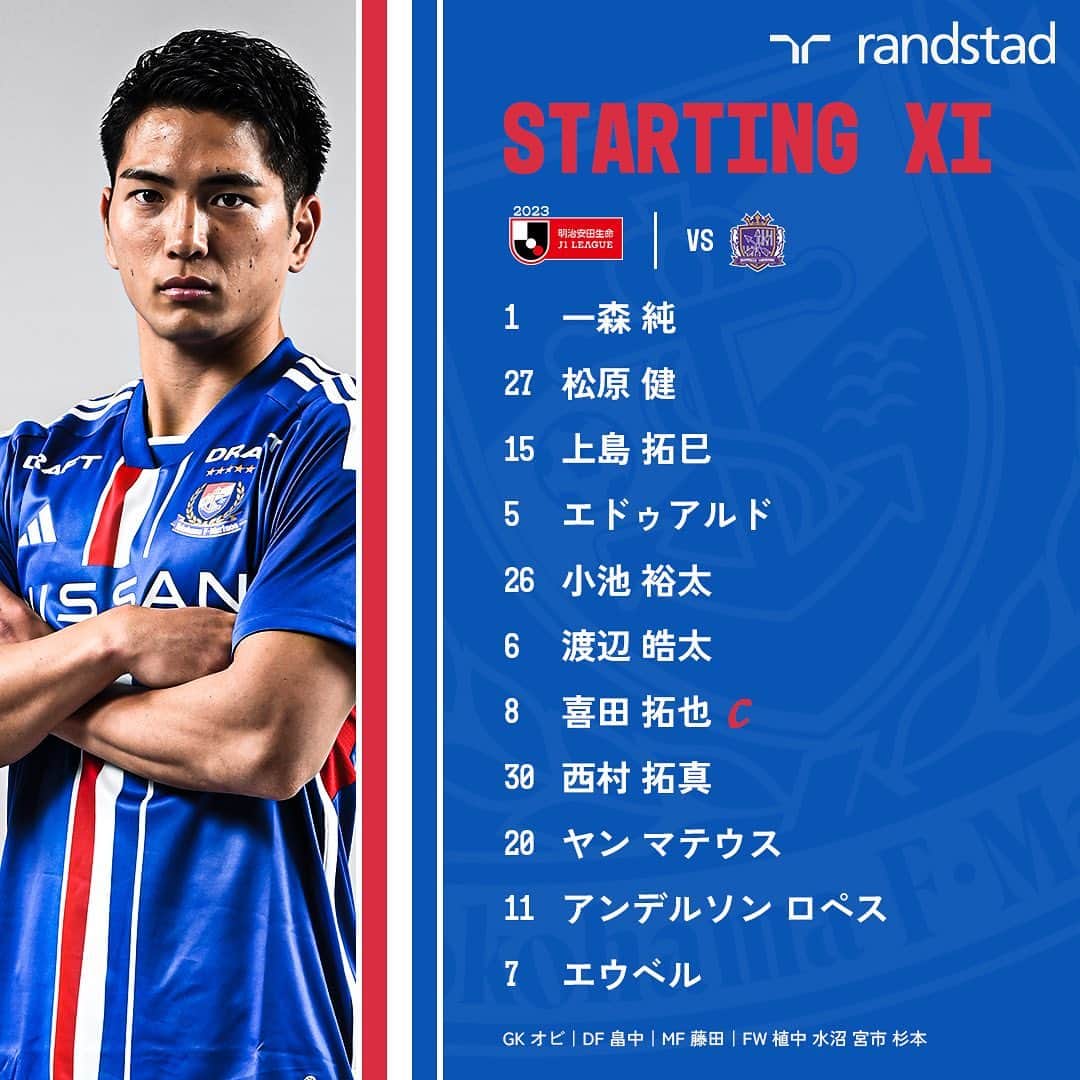 横浜F・マリノスのインスタグラム