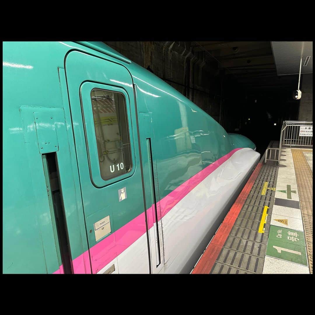 伊藤壮吾さんのインスタグラム写真 - (伊藤壮吾Instagram)「#今日の鉄道 1144番線 はやぶさ48号で仙台から帰京。 U10。 明日は名古屋。楽しみましょう✌️」6月24日 17時32分 - sougo05com_rapid