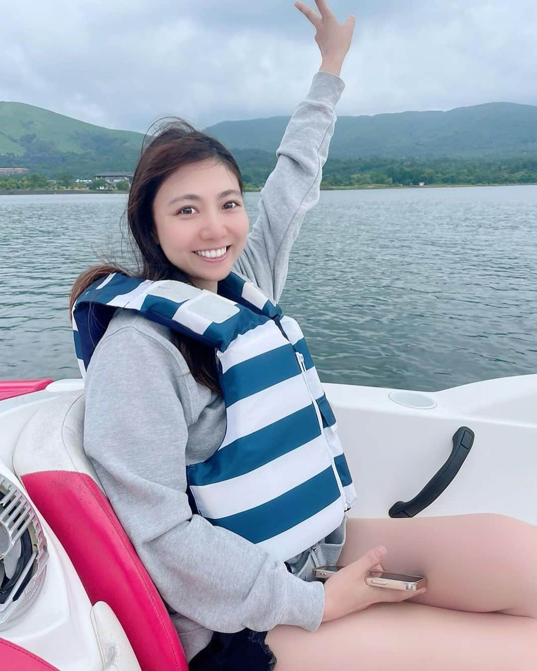 原アンナのインスタグラム：「山中湖で遊んで 今から中山美穂さんライブな土曜日☺️💕💕」