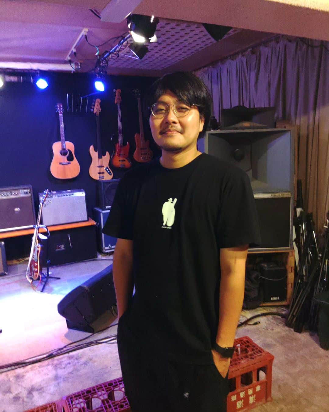 山川のりをのインスタグラム：「今夜は石垣島すけあくろにてギターパンダライブです。19時30分/20時、2500円+D。魅惑のワンマンショー！お近くの方は慎重に会いに来てアイニージュー！」