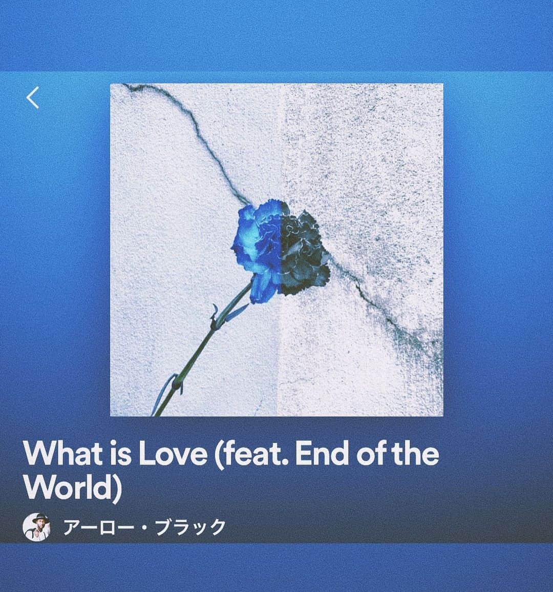 Saoriのインスタグラム：「I wrote this song during a really difficult time. Like everyone else, covid altered my whole life.   I couldn’t do the things I wanted to and couldn’t be near the people I cared about most.   Not being able to be around loved ones really made me think about the meaning of love itself.  I just kept thinking “what is love?”,  over and over.  That’s how this song came about, and writing it helped me so much.  Incredibly, Aloe Blacc loved the lyrics and lent his amazing voice to the song! I can’t thank him enough.  It’s a really important song for me.  この曲を作った時、 精神的に追い詰められていました。  コロナウィルスの蔓延によって今までのルーティンが崩れ、良かれと思ってやったことすら上手くいかず、仲間とも家族とも、良い関係を作るのが難しい時期でした。  What is Love? は、 その時の私の大きなテーマでした。 大事な人のそばにいることが辛い時、 愛とは何なのかと考えました。  そんな歌詞です。  信じられないことに、 アローブラックが私とプロデューサーで作った歌詞を気に入ってくれて、歌いたいと言ってくれました。  アローブラックが？？ あのアローブラックが？？  そう、あのアローブラックが、素晴らしい歌声で歌ってくれました。  大切な曲です。 ____  そして、End of the worldの 新曲を楽しみにしていてくれた皆さん、 延期の発表が遅すぎてごめんなさい。  運営チームに、コラー！！ って言いました。 発表どんだけ遅いねんっ！！ って言いました。  しばしお待ちを。」