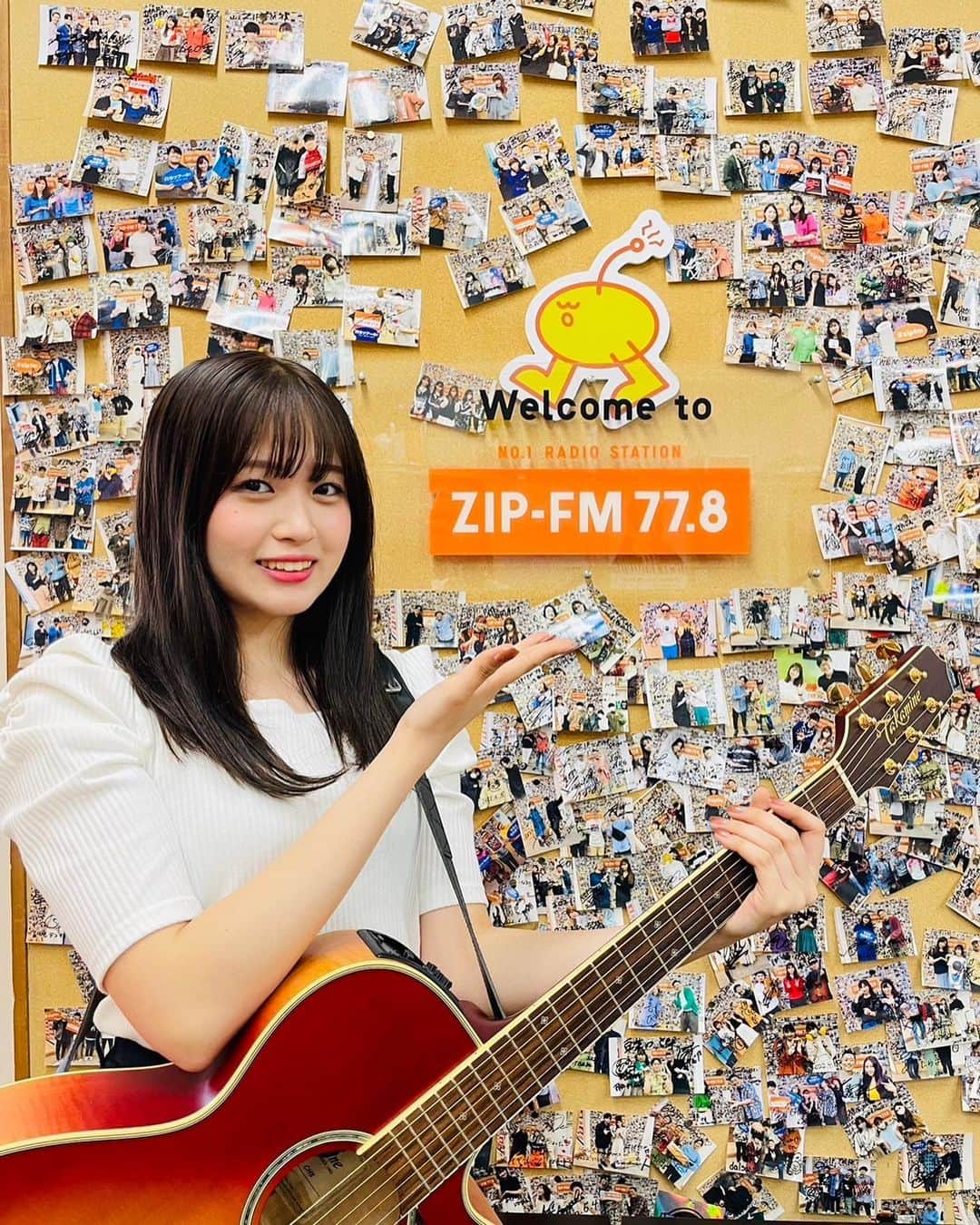 ミユフィーヌ（REVERBEE）のインスタグラム：「ZIP-FM『Sparkling』 ありがとうございました！🔥 新曲「Believe」歌わせて頂きました！ 清里さんとのお話楽しかった〜😆✨  #zipfm #すぱーくりんぐ」