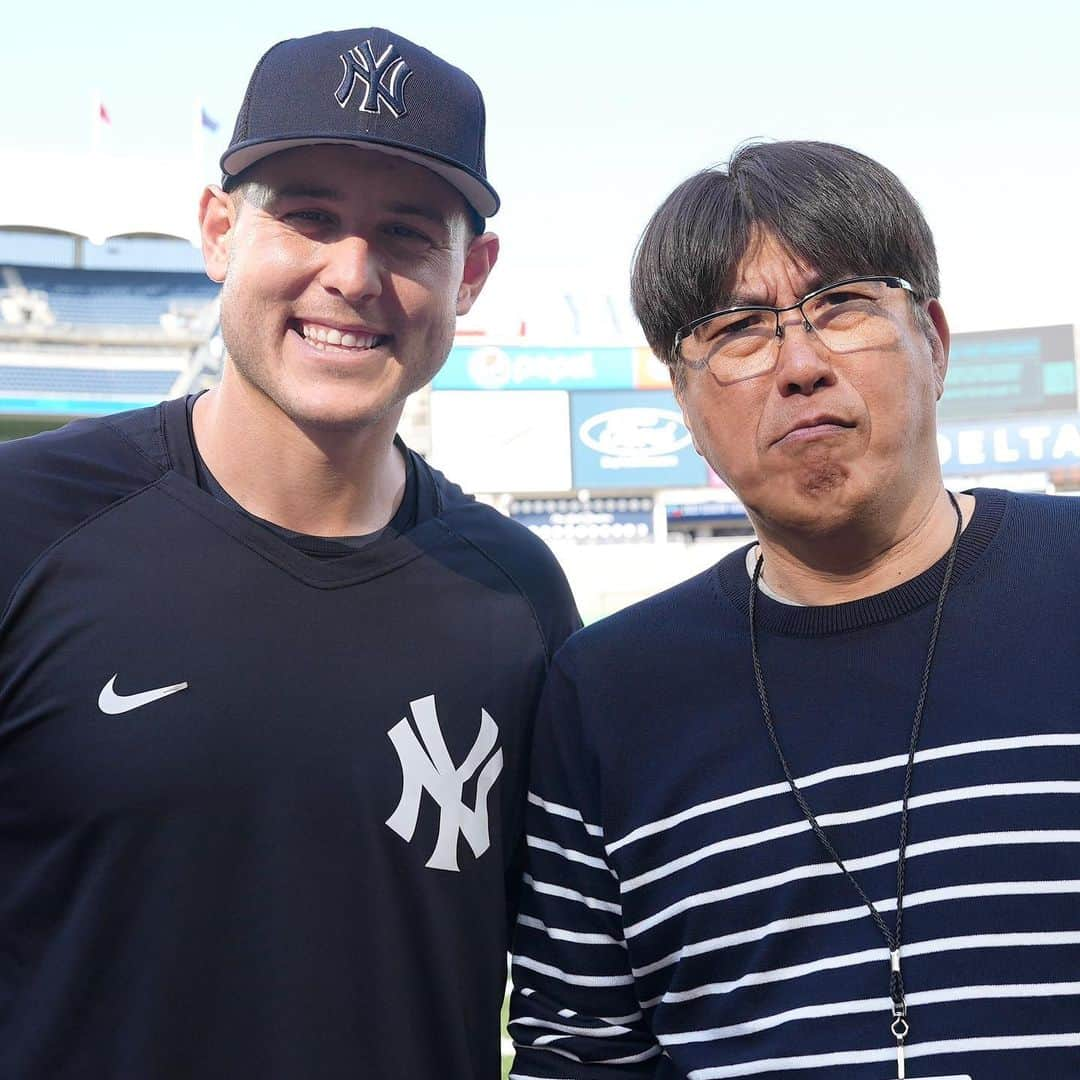 石橋貴明さんのインスタグラム写真 - (石橋貴明Instagram)「ヤンキース、ツインズ、レッドソックス、エンゼルスを突撃！ MLB選手たちに、タカさんが直接感謝を伝えてきました⚾️  交流の全貌は、 #ABEMA「#石橋貴明 お礼参りTHE WORLD 4週ぶち抜きSP」にて 無料配信中です！  #石橋貴明お礼参り #MLB #WBC #吉田正尚 #前田健太  協力 #SPOTVNOW   ABEMAスタッフ」6月24日 18時21分 - takaakiishibashi_official