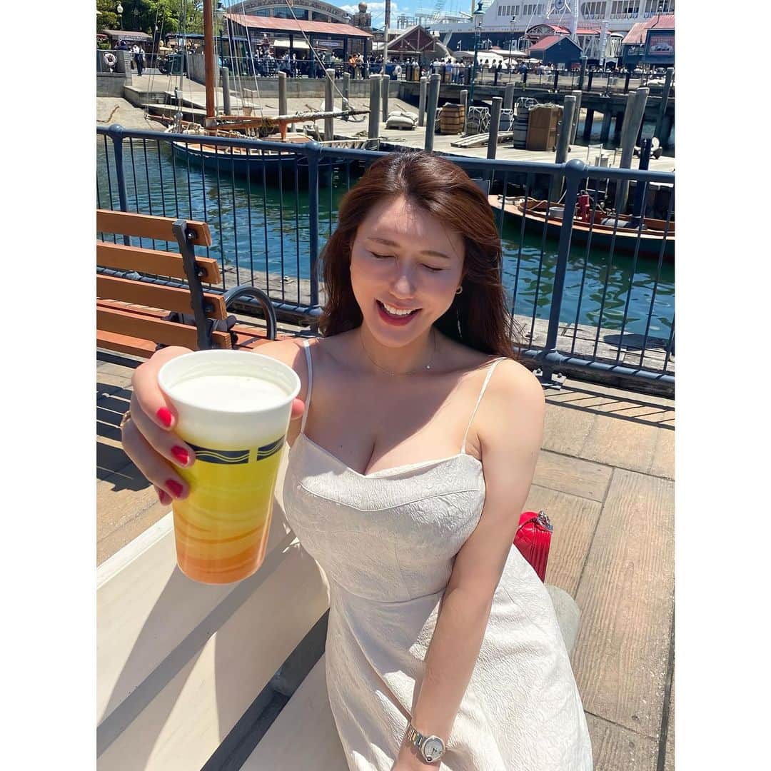 田名網理恵子さんのインスタグラム写真 - (田名網理恵子Instagram)「乾杯っ🍺」6月24日 18時48分 - 1004rieko