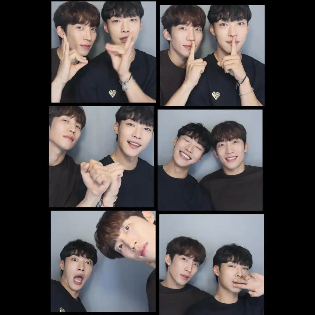 イ・サンイのインスタグラム：「Bro @wdohwan   #사냥개들 #bloodhounds」