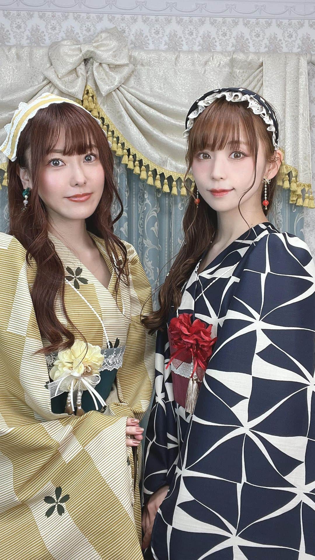 のインスタグラム：「marcHenromanTica by Hiroko Tokumine 10着の浴衣ワンピースをご紹介♡ 1分で着られるワンピースタイプ♡」