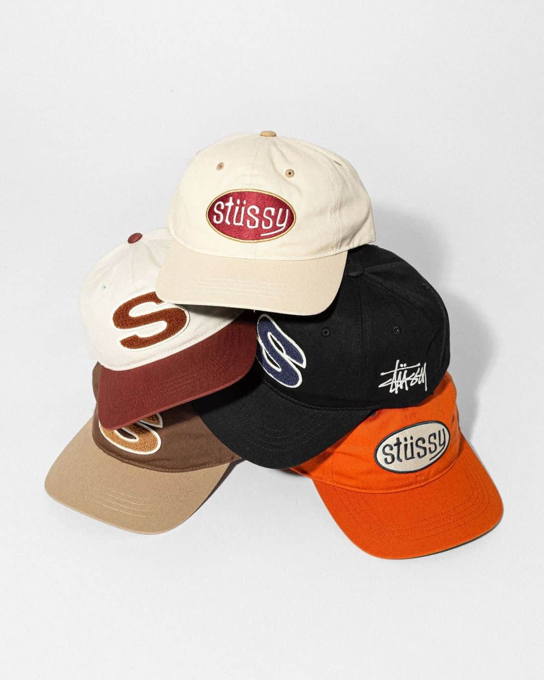 ガーブストアのインスタグラム：「A killer line-up of vintage-inspired caps from Stüssy's summer drop 👌⁠ ⁠ Link in bio!」