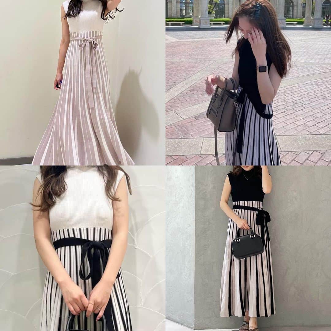 MERCURYDUOのインスタグラム：「《 SUMMER SALE》  ／ 　MAX 68%OFF 　2023 SUMMER SALE 開催中！ ＼　  #チェンジリブ配色ニットワンピース color:off-white/black/green/beige size:S/M 15,950円 ⇨ ？？？  あの大人気ワンピースがSALE対象に！  トレンド問わず使える定番デザインの スタイルアップワンピース。  おまとめ買いでもっとお得に。 2BUY10%OFF 3BUY15%OFF 5BUY20%OFF 新作との組み合わせもok◎  更に、6/30までは送料も無料！  SALE会場は @mercuryduo_styling  のトップURL、 またはストーリーやハイライトから✔︎  ＿＿＿＿＿＿＿＿＿＿＿＿＿＿ ㅤ  @mercuryduo_com  #MERCURYDUO #マーキュリーデュオ #公式通販runwaychannel  ＿＿＿＿＿＿＿＿＿＿＿＿＿＿ ㅤ」