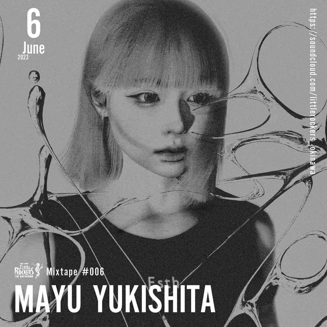 雪下まゆのインスタグラム：「🦕🦕みんな聴いて🦕🦕  🦋MIXTAPEを出しました🦋  私がぶちあがる曲を詰め込んだのでみんなも聴いてみて下さい！ ストーリーからリンクに飛べるよ💙  最近DJしてるみたいだけど何やってんの？って人もいるかもしれないけどこんな感じのをかけてます  いつも音楽に助けられながら制作してるから、絵とのリンクを楽しんで欲しいです🦕  このイラストは、私自身の3Dモデルを作成した上からPhotoshopで細部を描き込んだ作品になります🦎  DJ初めて1年半位ですがDJの楽しさが絵描くモチベに還元されていって、全部循環してる感じが最高です😎 始めるきっかけをくれた鷲巣さん( @wsz80_lefcrew )大感謝！ マスタリングしてくれたつばめさんラブ🫶( @tsubame_s2 )  1.The Startup/Breaka 2.Up Inna/Cadenza,M.I.A.,GuiltyBeats 3.Sisqo/Ashee 4.Baby again../Fred again..,Skrillex,Four Tet 5.BAD GIRLS/Surusinghe 6.The Hood (feat. SwuM)/SwuM,Roland Jones 7.The Analyst/Nikki Nair 8.Another Brainstorm/Papa Nugs 9.Bring Dat/Plastician 10.The Limit/TIBASKO 11.Wormhole/Dillon Marinez 12.woo/Alex Wilcox 13.Guddi Riddim/DJ Snake,Wade,Nooran Sisters 14.More Life/Torren Foot 15.Raven/Proxy 16.Untouchable/BFRND,Ufo361,Sonus030 17.Squishy Windows/Pariah 18.Likshot/Surusinghe 19.Melty/Ahadadream 20.Elevator/Addison Groove 21.EPR Phenomena-Mixed/DMX Krew 22.A Little Nucleus-Liquid Earth Remix/Dinnervision,Liquid Earth  23. Freak Like U-Club Mix/Masarima 23.Afterparty Lover/Kenya Grace  DJ, Selected & Mixed by Mayu Yukishita Manipulated by TSUBAME instagram.com/tsubame_s2 Mastering by TSUBAME instagram.com/tsubame_s2 Jacket Artwork by Mayu Yukishita Jacket Design by Gentaro Ozawa Produced by Little ROCKERS RELEASED: 2023/6/22 Mayu Yukishita Instagram: instagram.com/mayuyukishita  Little ROCKERS: littlerockers78.com」