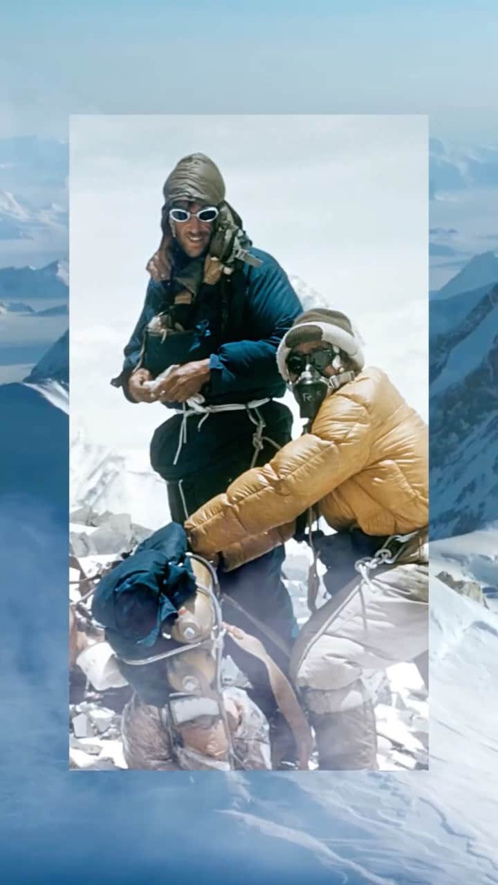 rolexのインスタグラム：「Whether scaling Himalayan peaks or crossing ice caps, Rolex watches accompanied some of the most daring exploits of the last century, testing their reliability and robustness. The Explorer was launched in 1953, after the historic ascent of Mount Everest by an expedition equipped with Oyster watches. Later, the Explorer II, introduced in 1971, carved its own place in the world of exploration thanks to its functions and ability to withstand extreme conditions. It became the watch of choice for explorers, speleologists and volcanologists. #Rolex #Perpetual」