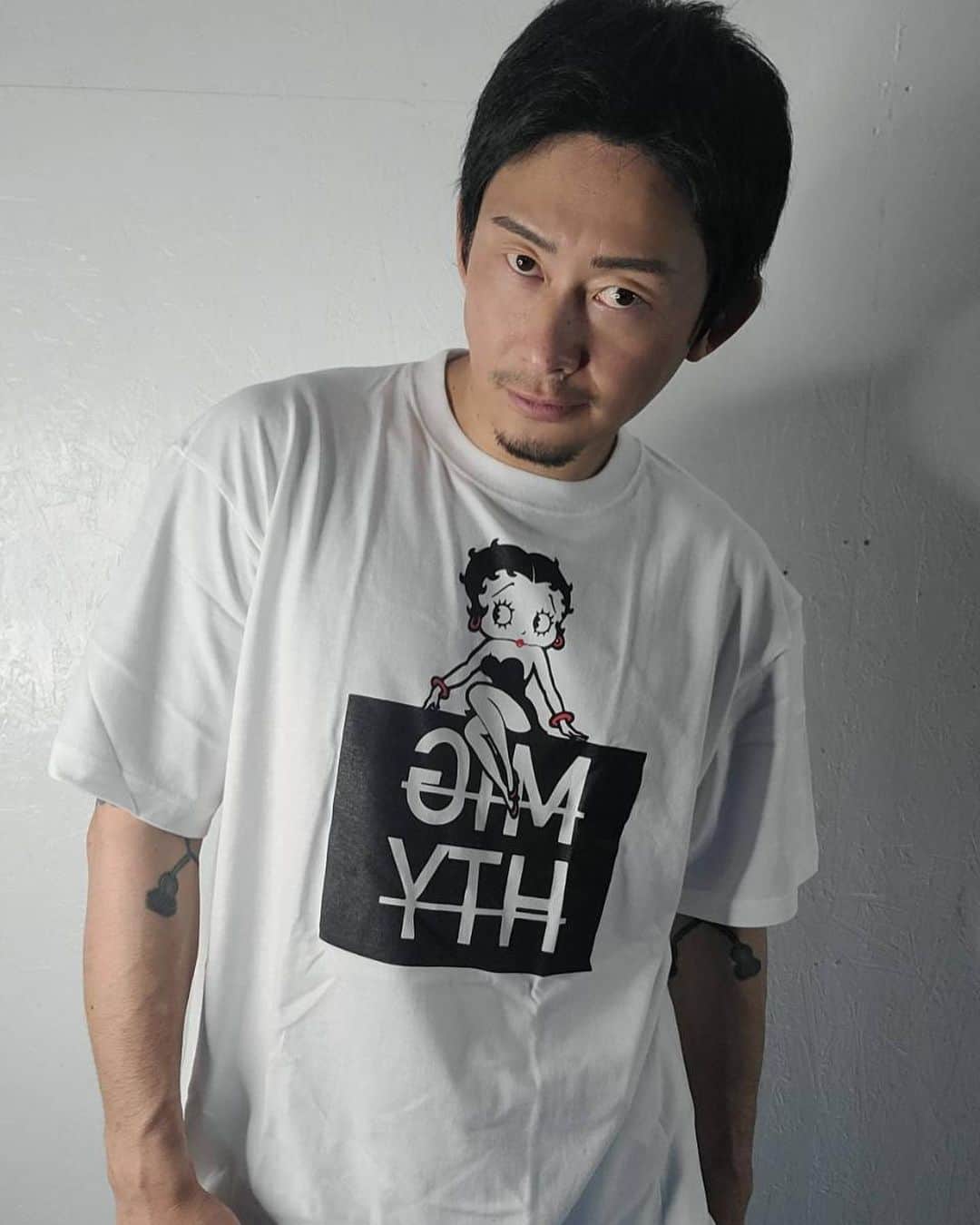 吉永啓之輔のインスタグラム：「@mighty_shop_official   の新作Tシャツ」