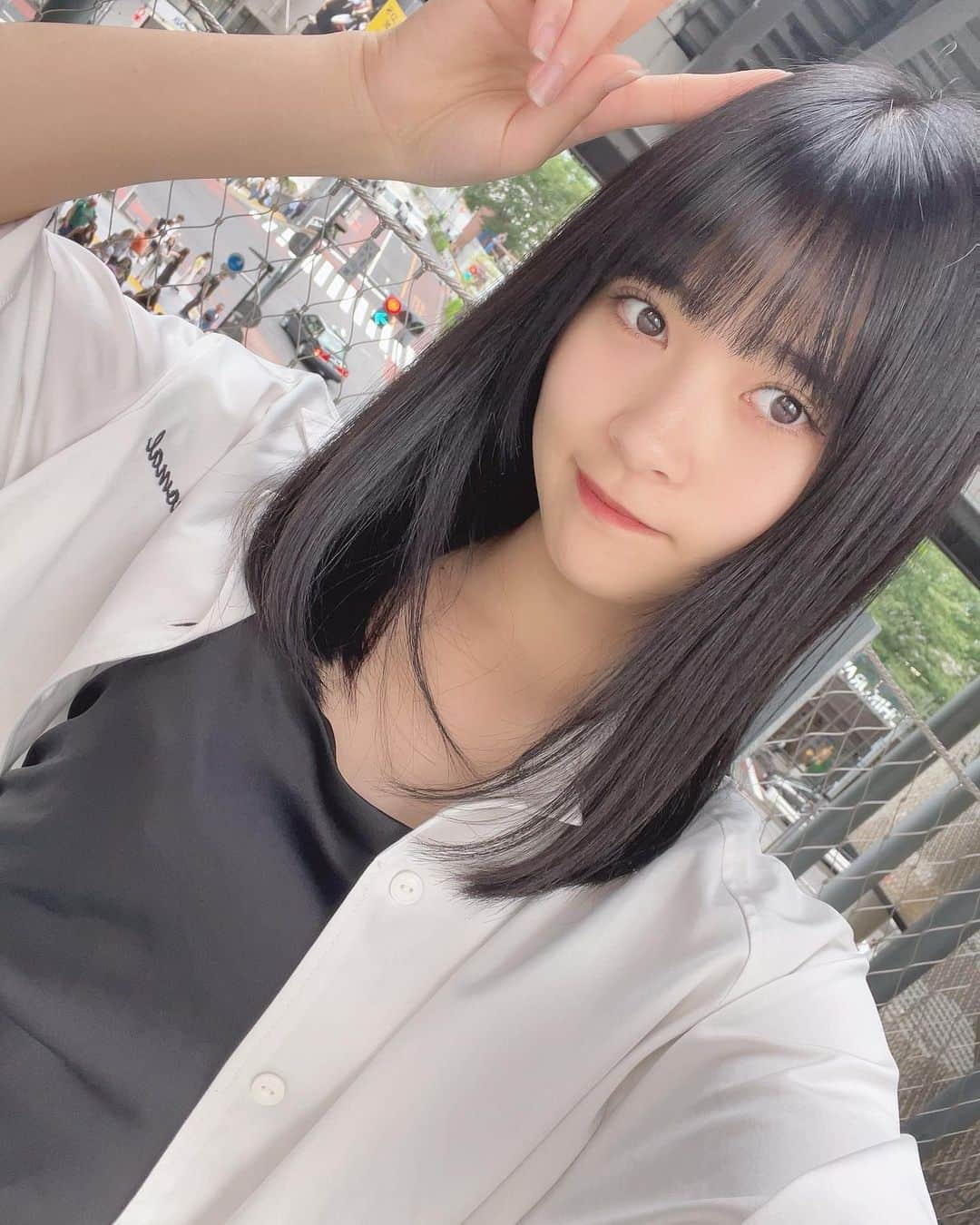 藤井優衣のインスタグラム：「TikTokでバズった投稿の写真ver📸」