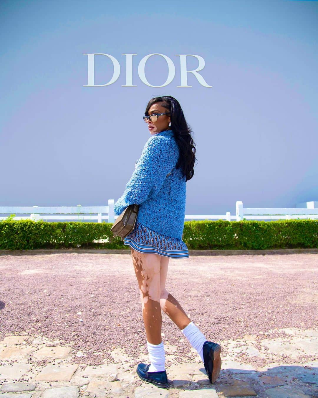 ウィニー・ハーロウさんのインスタグラム写真 - (ウィニー・ハーロウInstagram)「Jadore @dior 💙🍝 @mrkimjones 🙌🏽」6月25日 0時51分 - winnieharlow