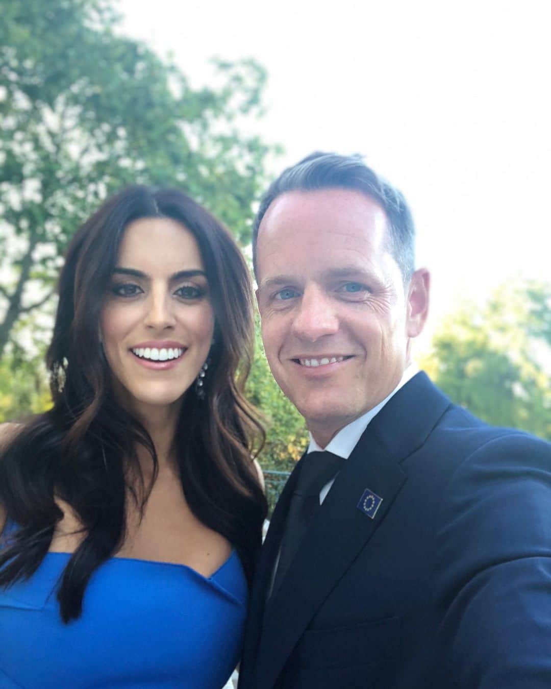 ルーク・ドナルドのインスタグラム：「16 years of marriage today and we’re still going strong. Couldn’t be more grateful for our life together. Happy Anniversary @dianedonald - love you to bits X」