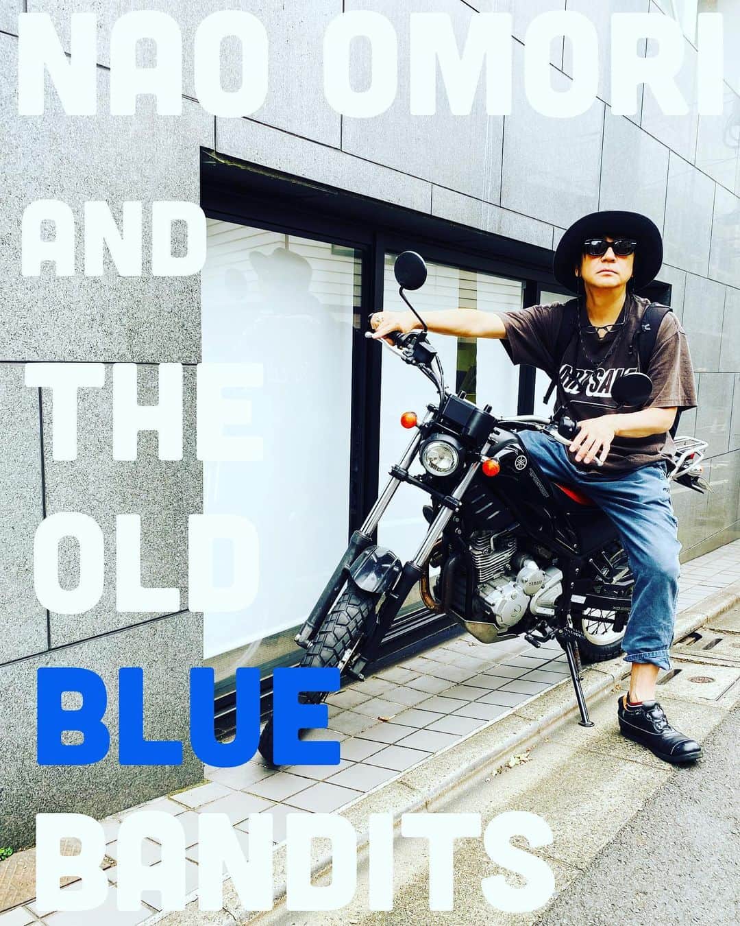月に吠える。のインスタグラム：「そろそろバンド発進します。  #大森南朋  #theoldbluebandits」