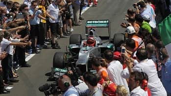 ミハエル・シューマッハさんのインスタグラム写真 - (ミハエル・シューマッハInstagram)「Last year racing, last time spraying champagne, last podium, last F1 race in Valencia – Michael finishes the European GP on 3rd position #OTD 2012   @mercedesamgf1 @f1 #KeepFighting #TeamMSC   Pics: AFP / Wolfgang Wilhelm」6月25日 1時34分 - michaelschumacher