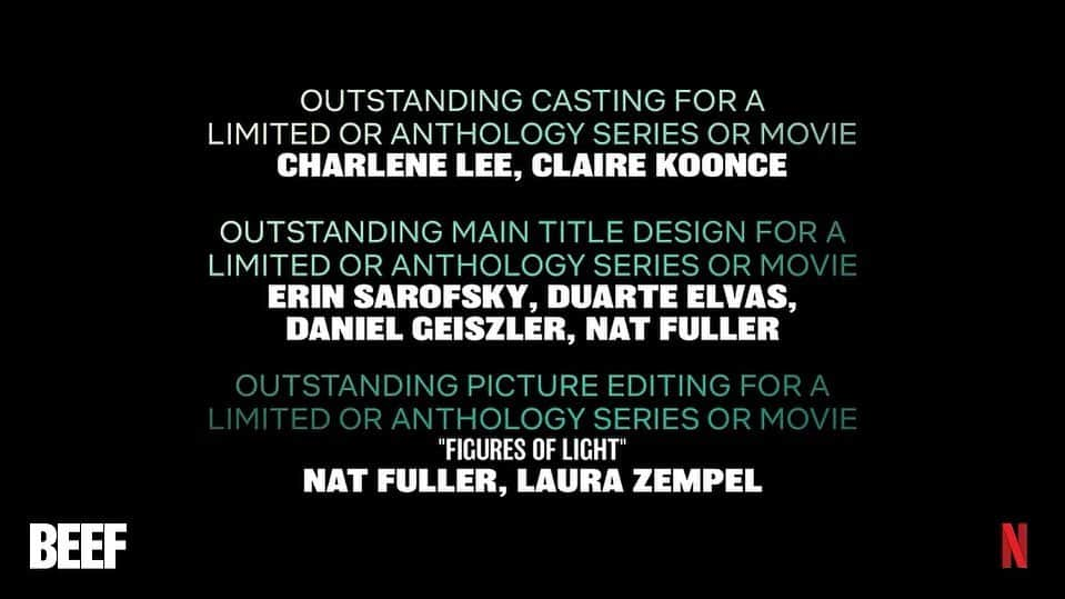 スティーヴン・ユァンのインスタグラム：「fyc. thankful for our amazing casting directors, designers, and editors.」