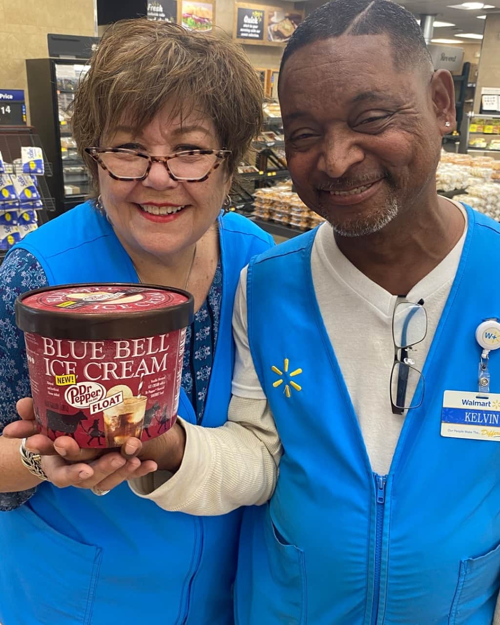 Wal-Mart Stores, Incのインスタグラム：「Pro tip: Using @bluebellicecream’s new @drpepper float-flavored ice cream in an ice cream float is known as “float-ception.” 😉​」