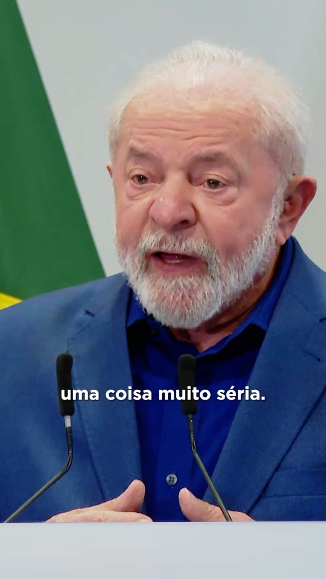 ジルマ・ルセフのインスタグラム：「Eu tenho muito orgulho que o Brasil dá exemplo quando se trata de sustentabilidade. Da energia elétrica brasileira, 87% é limpa e renovável. Da matriz total da energia brasileira, 50% é limpa, diante de 15% do mundo. E nós vamos continuar avançando, investindo em hidrogênio verde.   🎥 Audiovisual/PR」