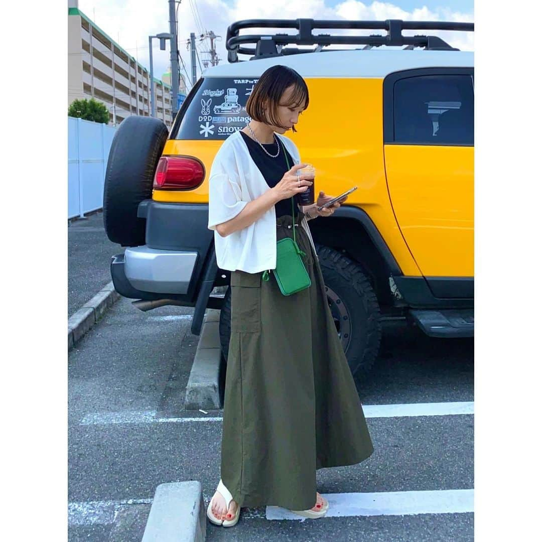 rainbowkwok2さんのインスタグラム写真 - (rainbowkwok2Instagram)「. ラクチンコーデでドライブ🚗 #休日 #2人の時間  op @grl_official  cardigan @tiptop_pocket_official  . . . #code #outfit #ootd . . . 詳しくは#wear で見てね♥︎ wear account → sizu0618 . . . #MINEBY3MOOTD#コーディネート#Locari#着回し#着回しコーデ #着回しアイテム#トレンドコーデ#大人カジュアル#カジュアルコーデ#コーデ#春コーデ #2023ss#夏コーデ#春夏コーデ#grl#グレイル」6月25日 17時00分 - sizu_oksam