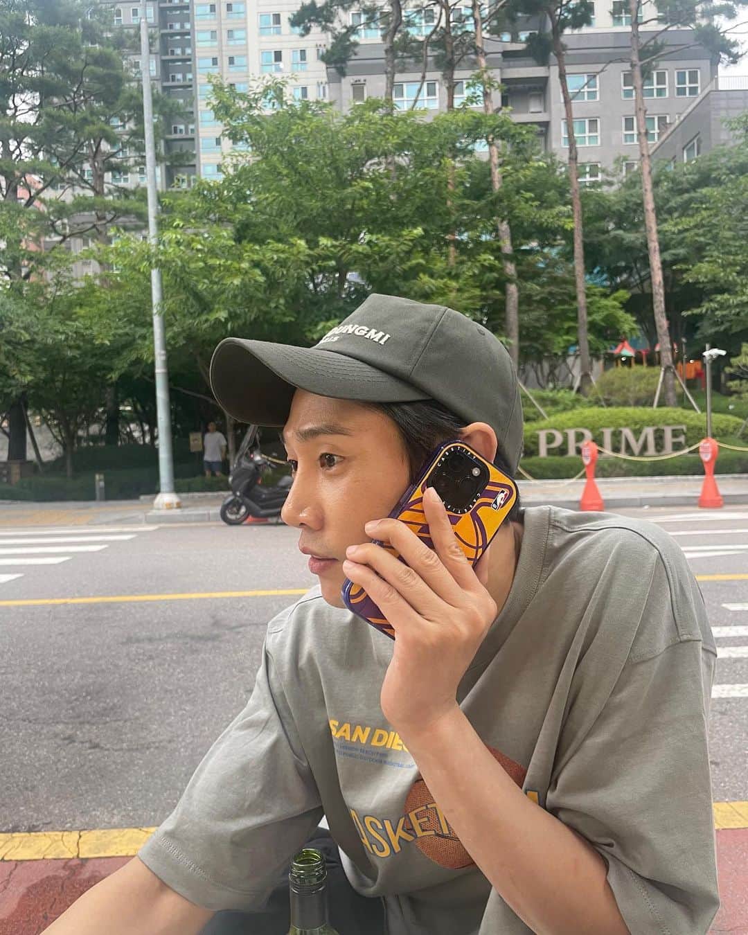 パク・ソンフンのインスタグラム：「즐거워땅😄」