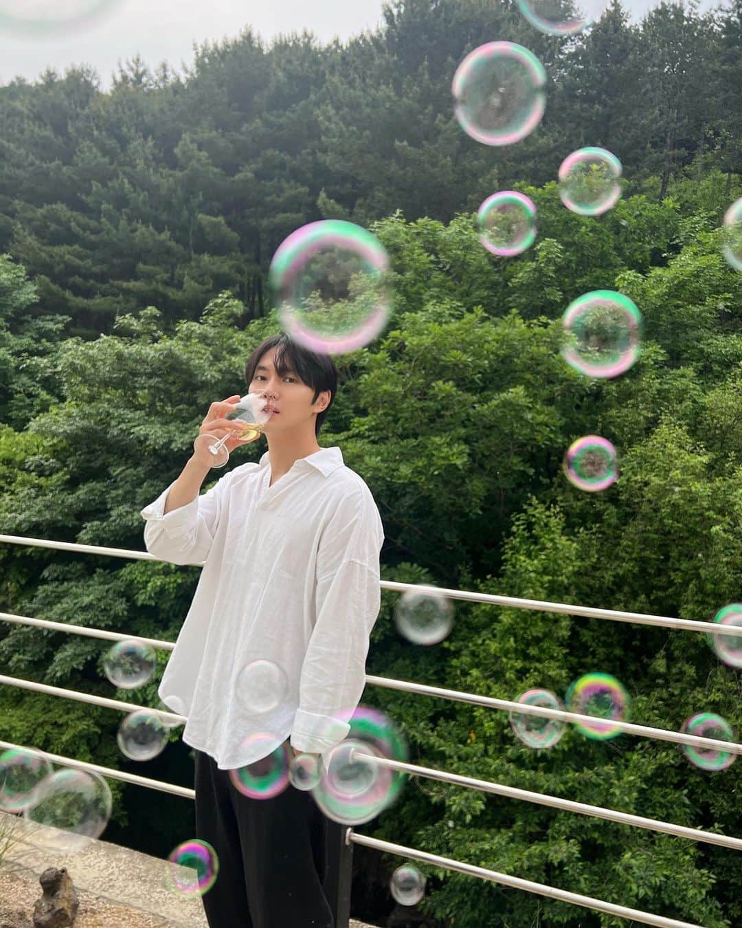 イ・ミンホのインスタグラム：「🫧」