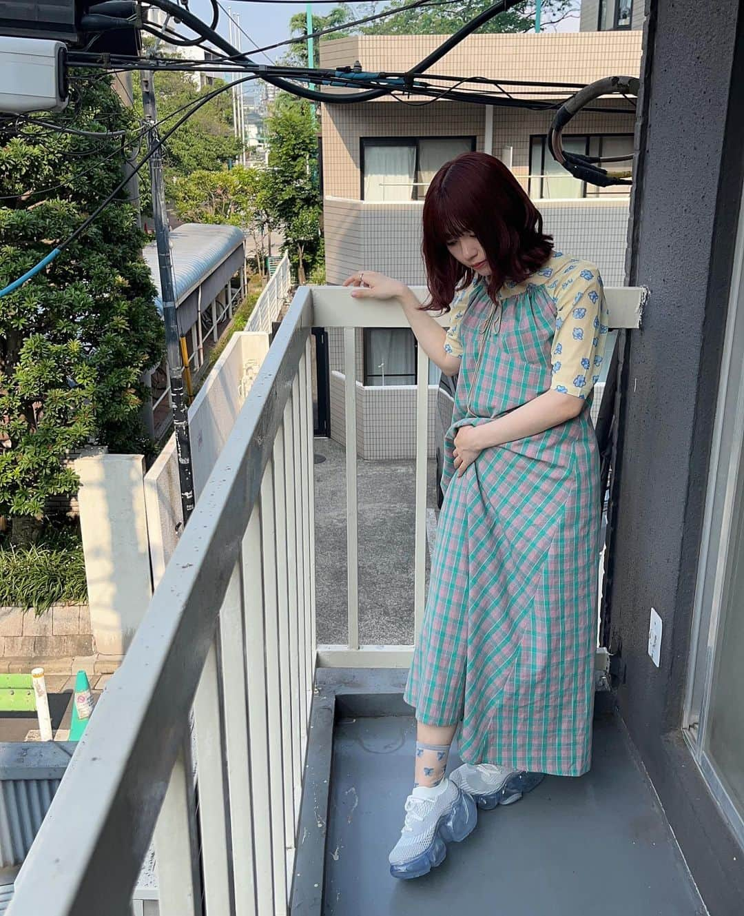 どみちゃんさんのインスタグラム写真 - (どみちゃんInstagram)「珍しく服のしゃしん👗 ファンの子にもらった靴履いた✌️」6月25日 16時39分 - domi723___