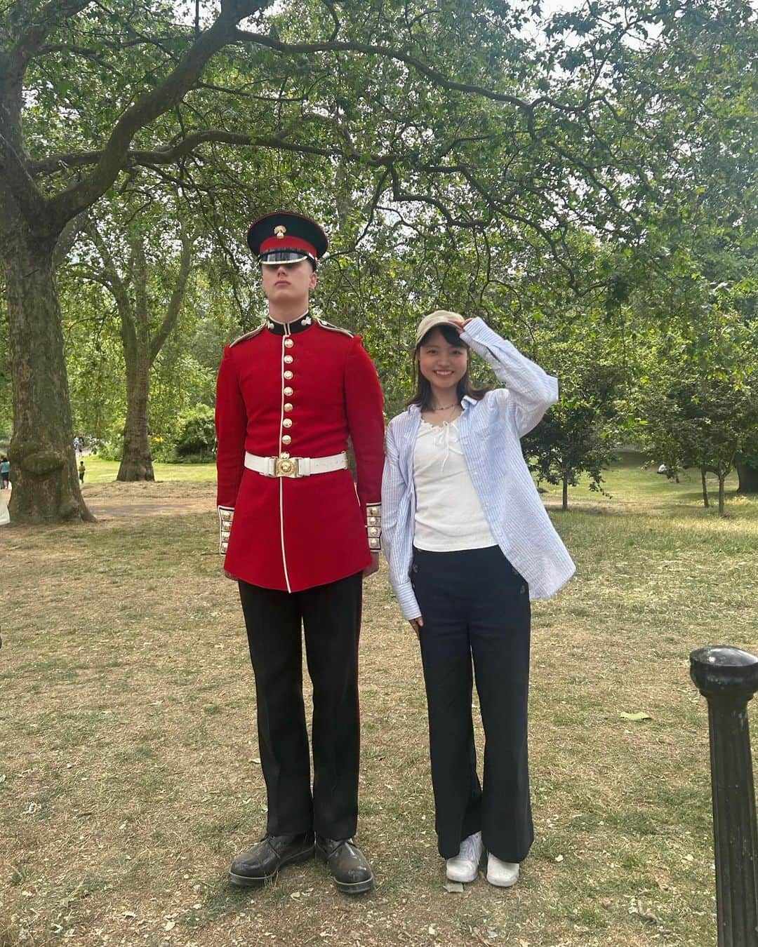 寺川里奈のインスタグラム：「Trooping of the Colour👑🇬🇧  #london #england  #uk」