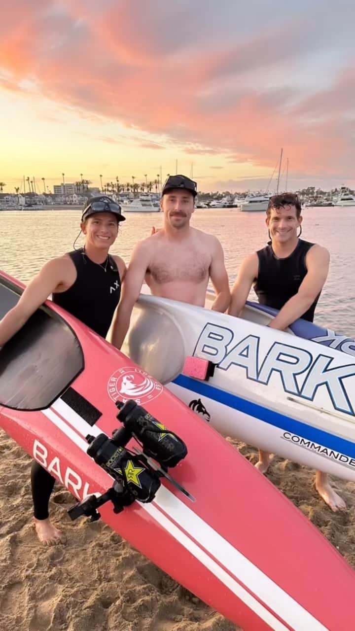 コートニー・コンローグのインスタグラム：「The Molokai to Oahu team 😝 @landontrixx @ryanconlogue」