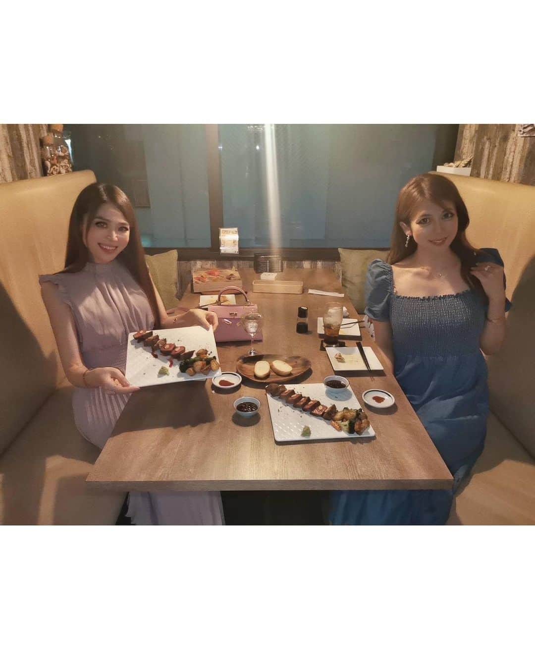 神谷麻美さんのインスタグラム写真 - (神谷麻美Instagram)「#ディナー 🍽💕✨️ 美味しかった🥰💖✨️ 楽しかった🪼🩵✨️」6月25日 9時17分 - asamice428