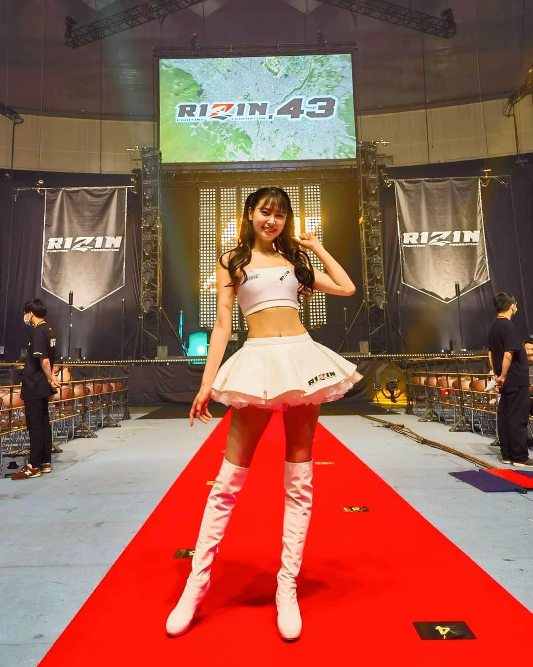 荒井つかささんのインスタグラム写真 - (荒井つかさInstagram)「#RIZIN43 🔥🔥 ご来場頂きありがとうございました！  北海道大会 会場の盛り上がり凄かったね！ 今回全試合無料配信もあったので、 見てくれた方も多かったかな？  見つけたら、 ストーリーでメンションしてくれると 嬉しいです🤭💓💓  また来月 超RIZINで！！  #RIZIN #RIZINガール #北海道 #真駒内セキスイハイムアイスアリーナ #真駒内 #MMA」6月25日 10時01分 - 22tuttu_