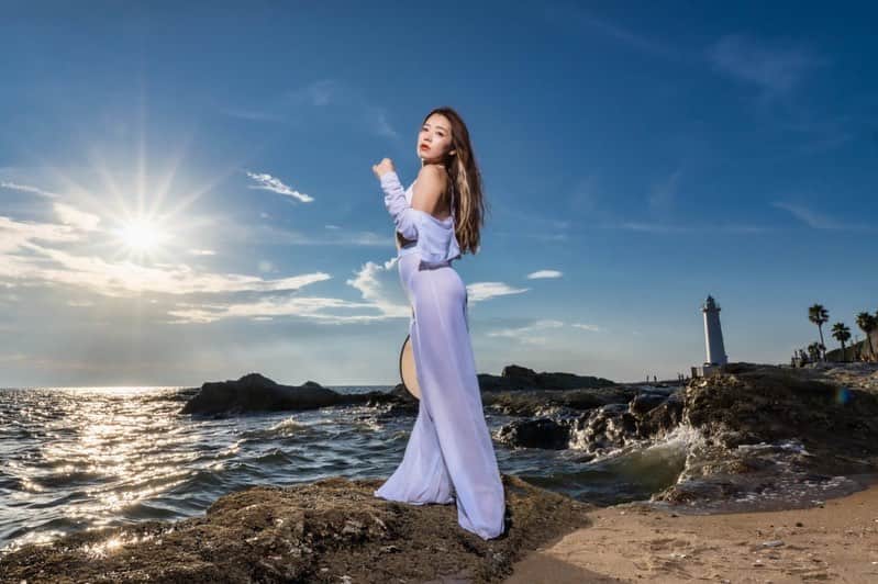 中村かなのインスタグラム：「評判良かったので またまた海ポトレ🏖️  📸 @jyuri_papa  🌻 @kana_photo_session   7月は23.30に海撮影予定してます🌻 楽しみだな🩵🩵🩵  #日本的 #写真撮ってる人と繋がりたい #カメラ好きな人と繋がりたい #カメラマンさんと繋がりたい #写真好きな人と繋がりたい #愛知カメラ部 #愛知カメラマン #海ポトレ #海  #被写体 #撮影モデル #名古屋撮影会 #グラビアモデル #名古屋カメラ部 #インスタグラビア #撮影会 #화보　#扎心了 #大阪カメラ部 #関西カメラ部 #그라비아 #인물 #수입비키니 #内海海水浴場 #内海」